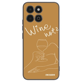 Picasee silikónový čierny obal pre Honor 200 Smart 5G - Wine not