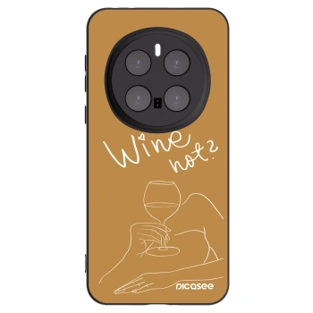 Picasee silikónový čierny obal pre Honor Magic7 Pro 5G - Wine not