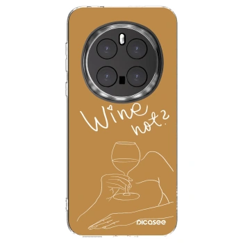 Picasee silikónový prehľadný obal pre Honor Magic7 Pro 5G - Wine not