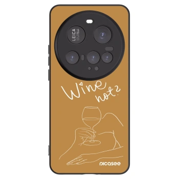 Picasee silikónový čierny obal pre Xiaomi 15 Ultra - Wine not