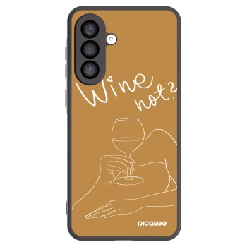 Picasee silikónový čierny obal pre Samsung Galaxy A26 5G A266B - Wine not