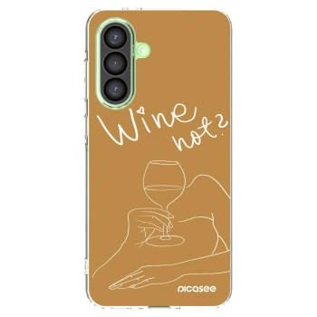 Picasee silikónový prehľadný obal pre Samsung Galaxy A26 5G A266B - Wine not