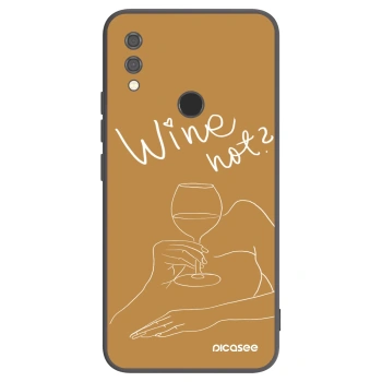 Picasee silikónový čierny obal pre Xiaomi Redmi Note 7 - Wine not