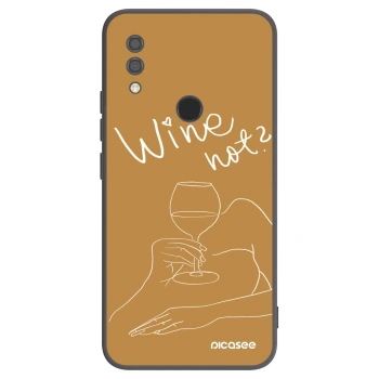 Picasee silikónový čierny obal pre Xiaomi Redmi 7 - Wine not
