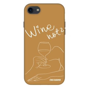 Obal pre Apple iPhone SE 2020 - Wine not