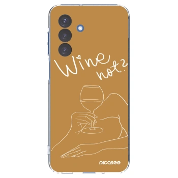 Picasee silikónový prehľadný obal pre Samsung Galaxy A17 5G - Wine not