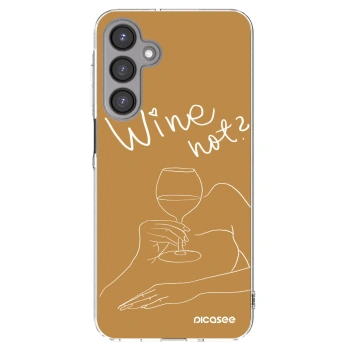 Picasee silikónový prehľadný obal pre Samsung Galaxy A16 4G - Wine not