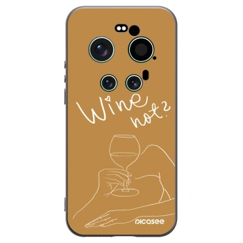 Picasee silikónový čierny obal pre Xiaomi 17 Ultra - Wine not