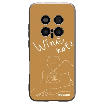 Picasee silikónový čierny obal pre Honor Magic8 Pro 5G - Wine not