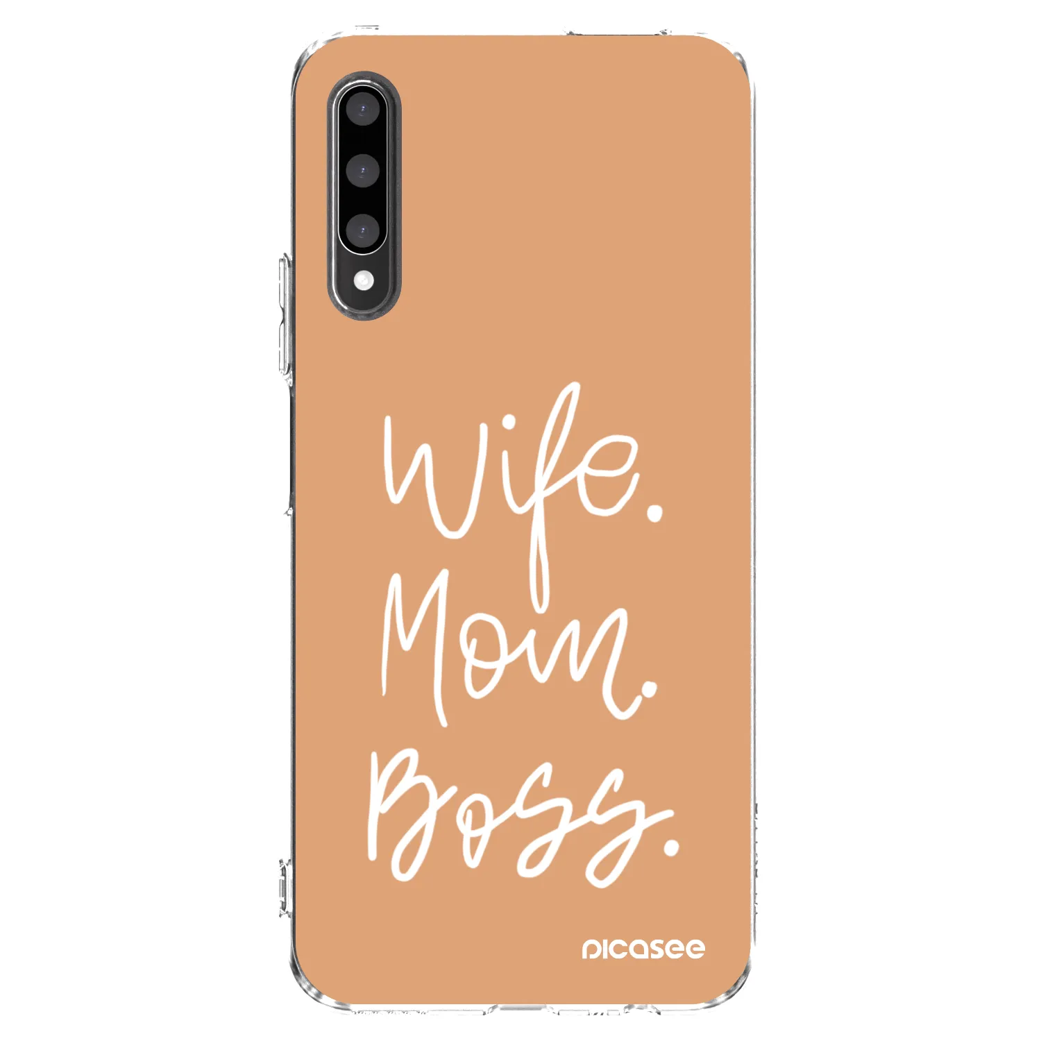 Silikónový prehľadný obal pre Honor 9X Pro - Boss Mama