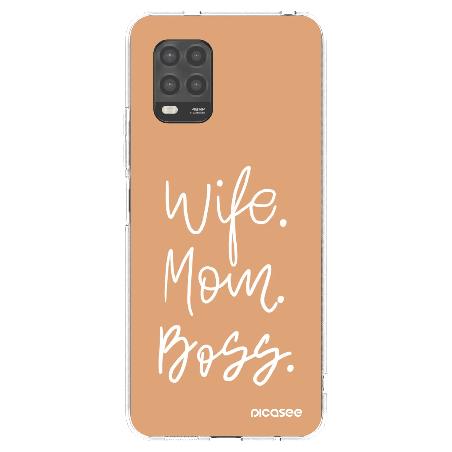 Silikónový prehľadný obal pre Xiaomi Mi 10 Lite - Boss Mama