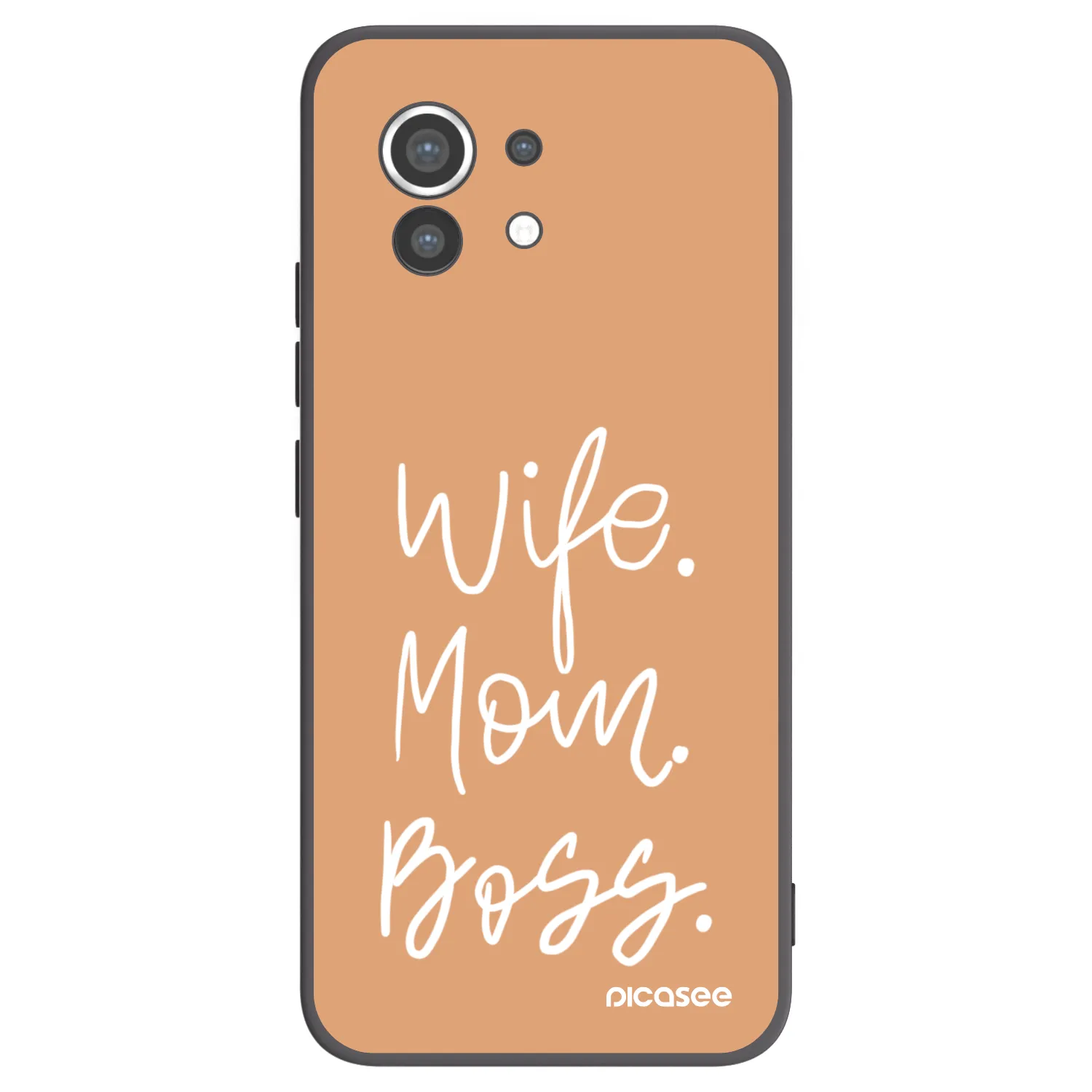 Picasee silikónový čierny obal pre Xiaomi Mi 11 - Boss Mama