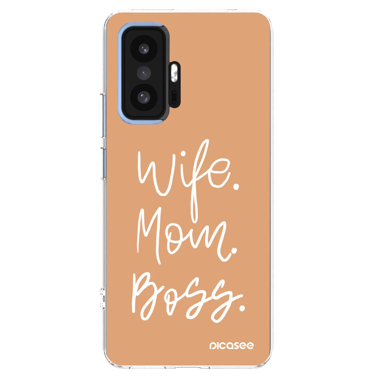 Picasee silikónový prehľadný obal pre Xiaomi 11T - Boss Mama