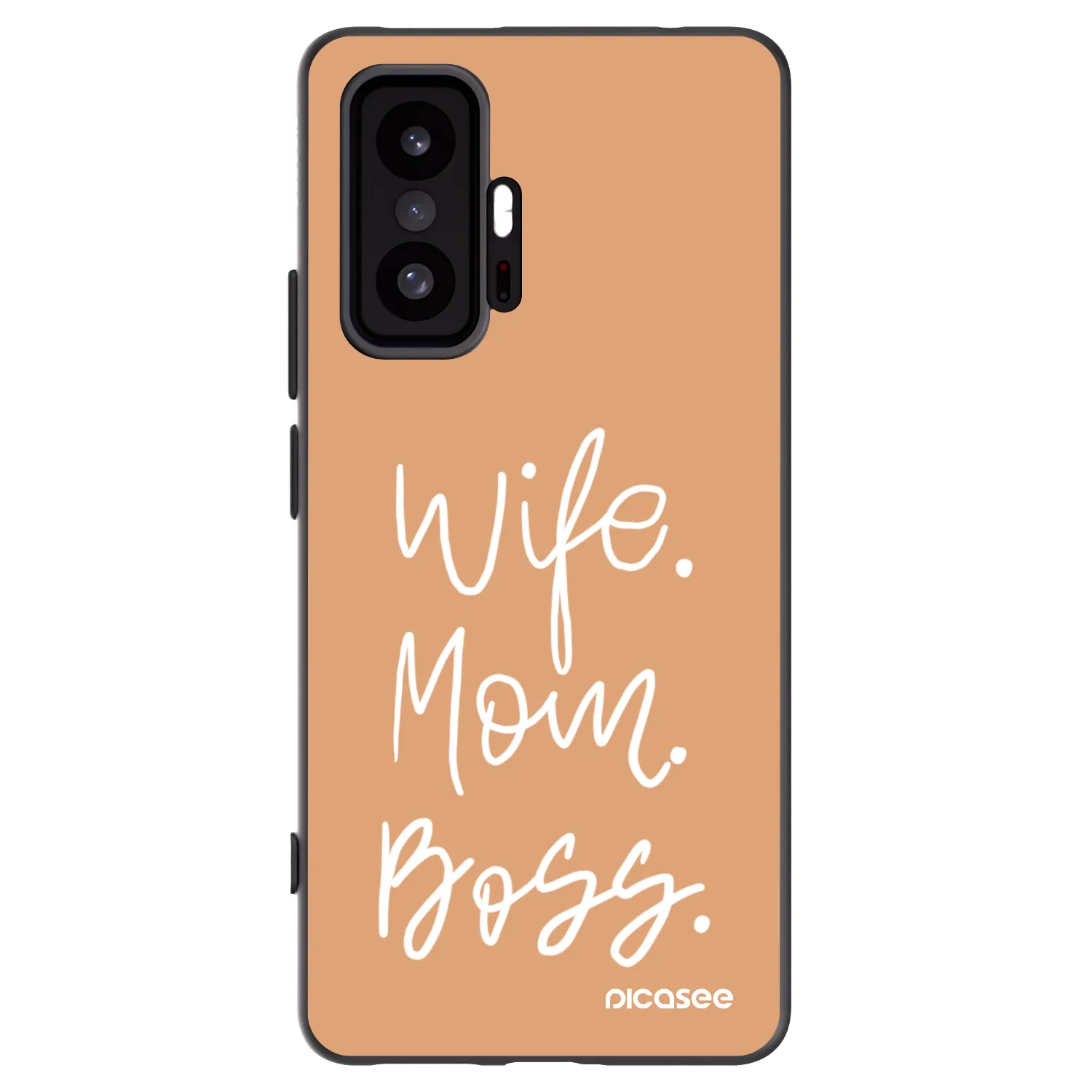 Picasee silikónový čierny obal pre Xiaomi 11T - Boss Mama