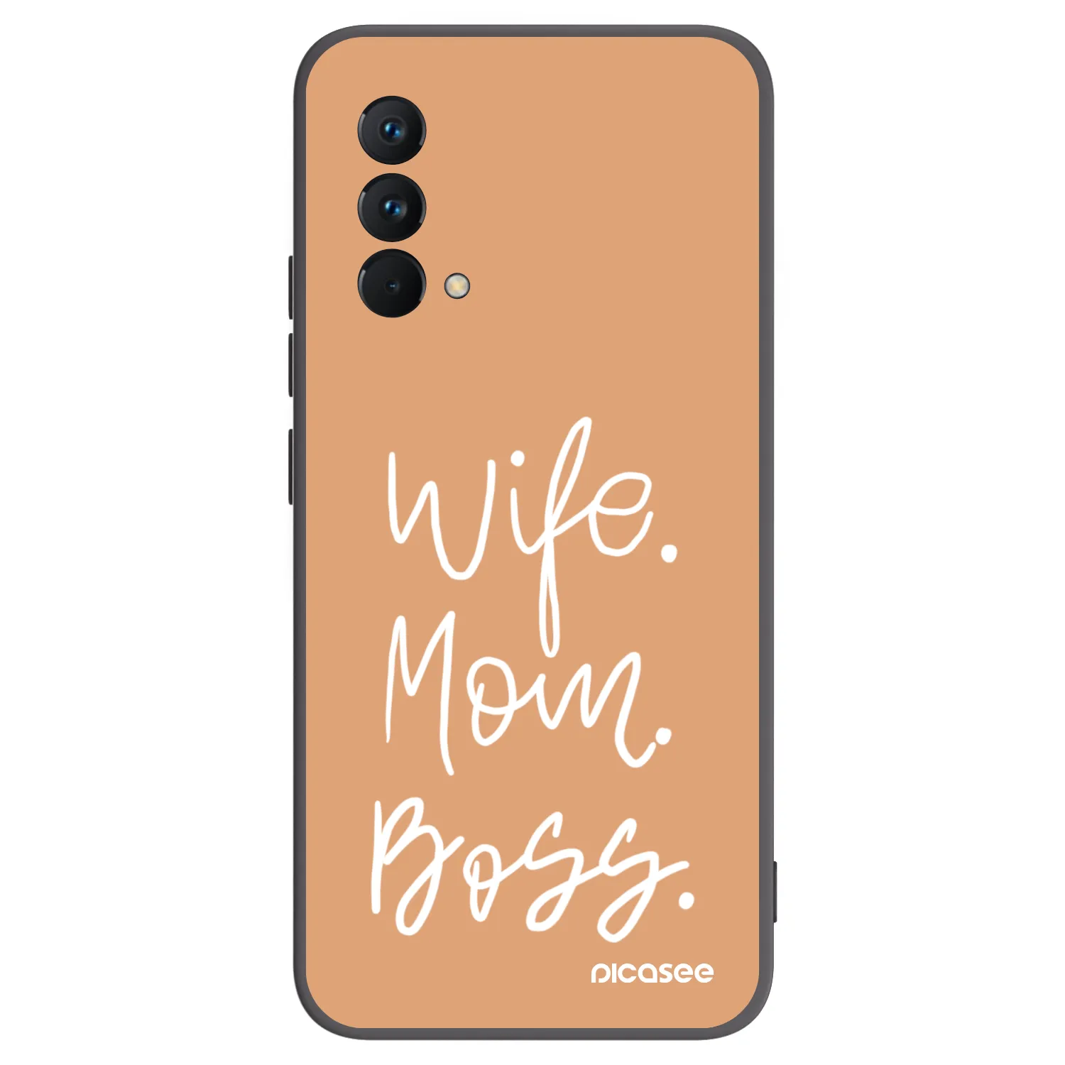 Picasee silikónový čierny obal pre Realme GT Master Edition 5G - Boss Mama