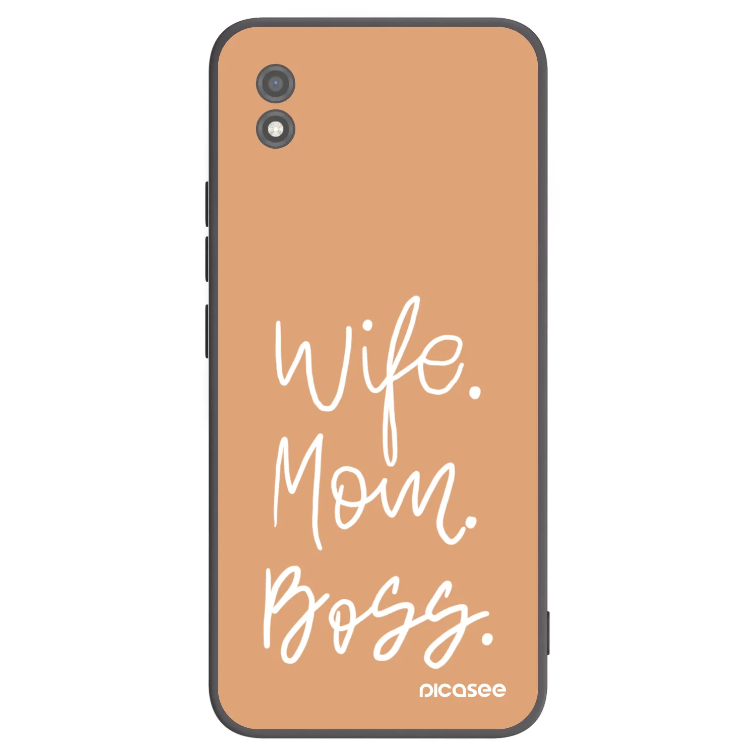 Picasee silikónový čierny obal pre Realme C11 (2021) - Boss Mama