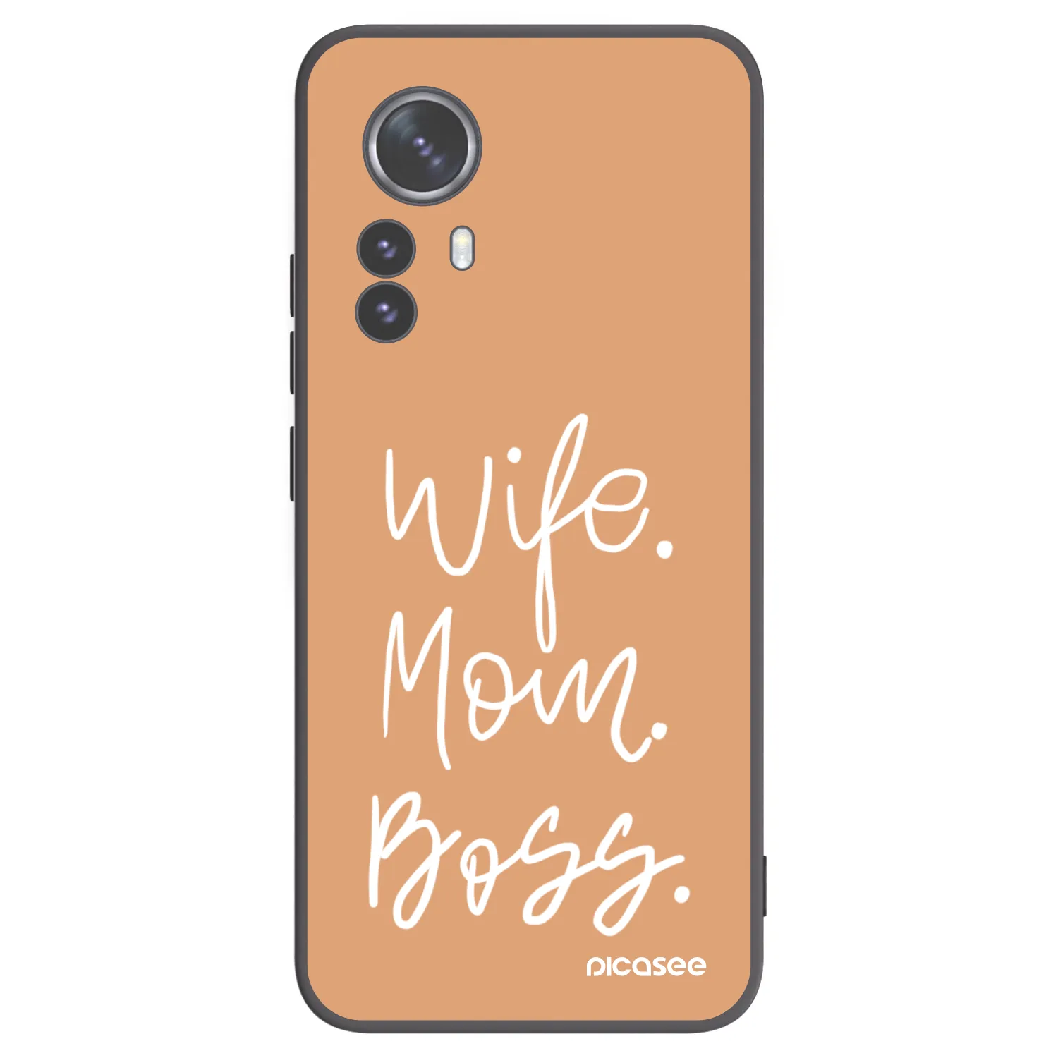 Picasee silikónový čierny obal pre Xiaomi 12 Pro - Boss Mama