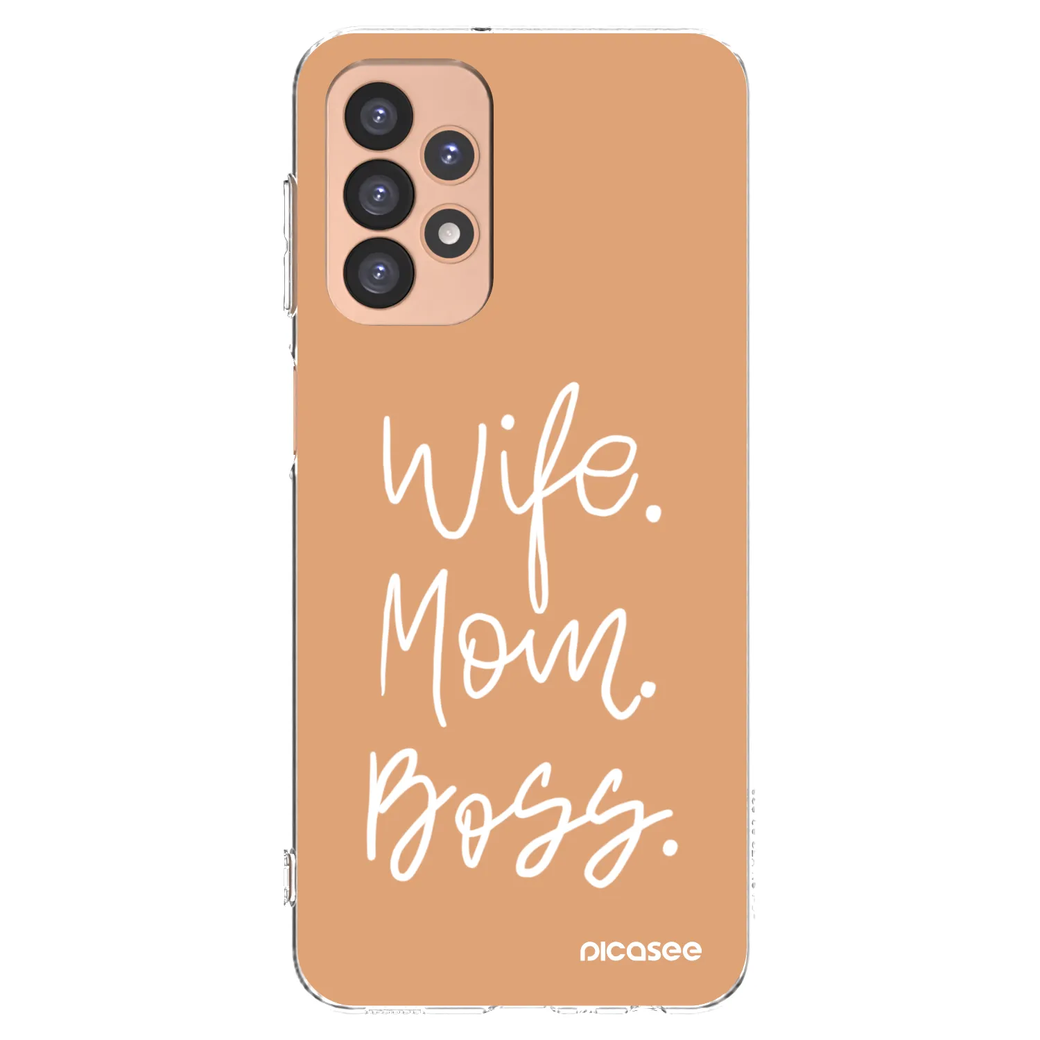 Silikónový prehľadný obal pre Samsung Galaxy A23 A236B 5G - Boss Mama