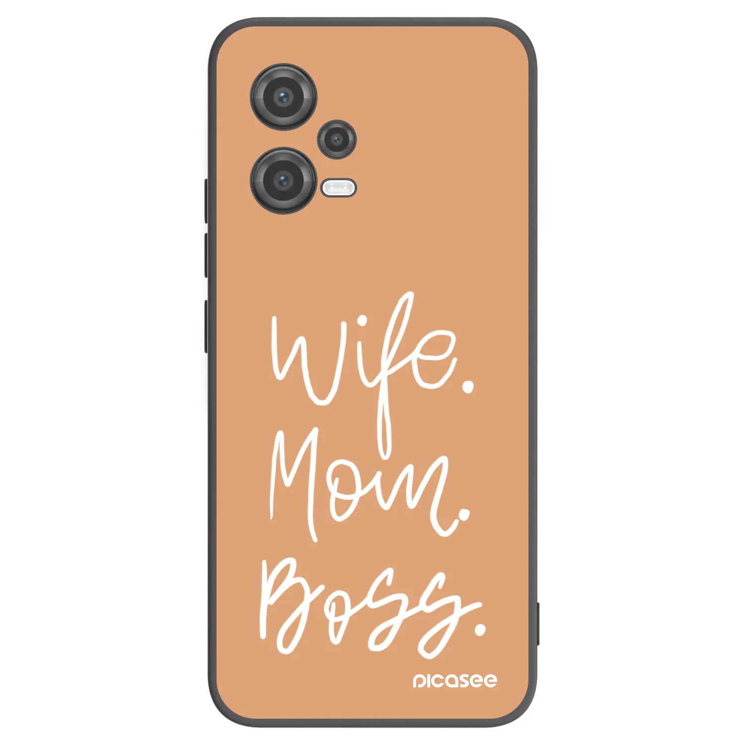 Picasee silikónový čierny obal pre Xiaomi Poco X5 - Boss Mama