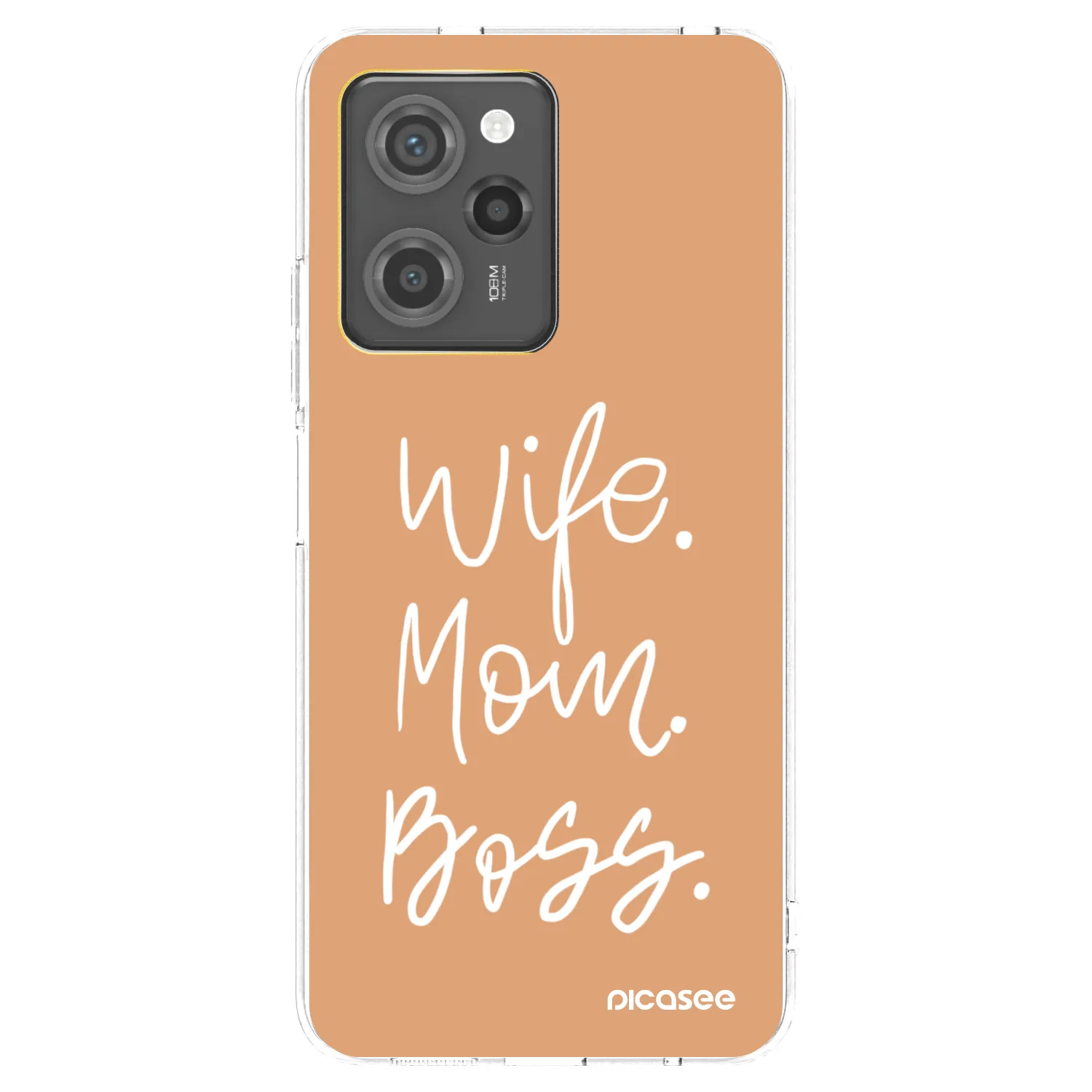 Picasee silikónový prehľadný obal pre Xiaomi Poco X5 Pro - Boss Mama