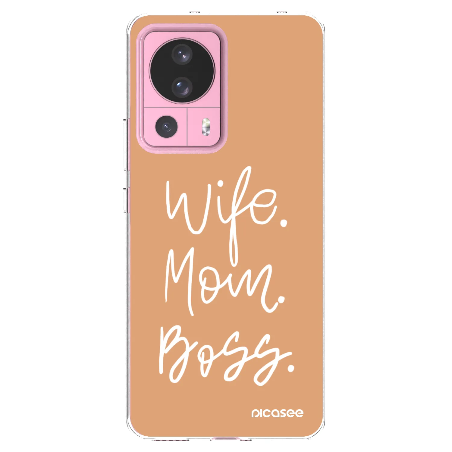 Picasee silikónový prehľadný obal pre Xiaomi 13 Lite - Boss Mama