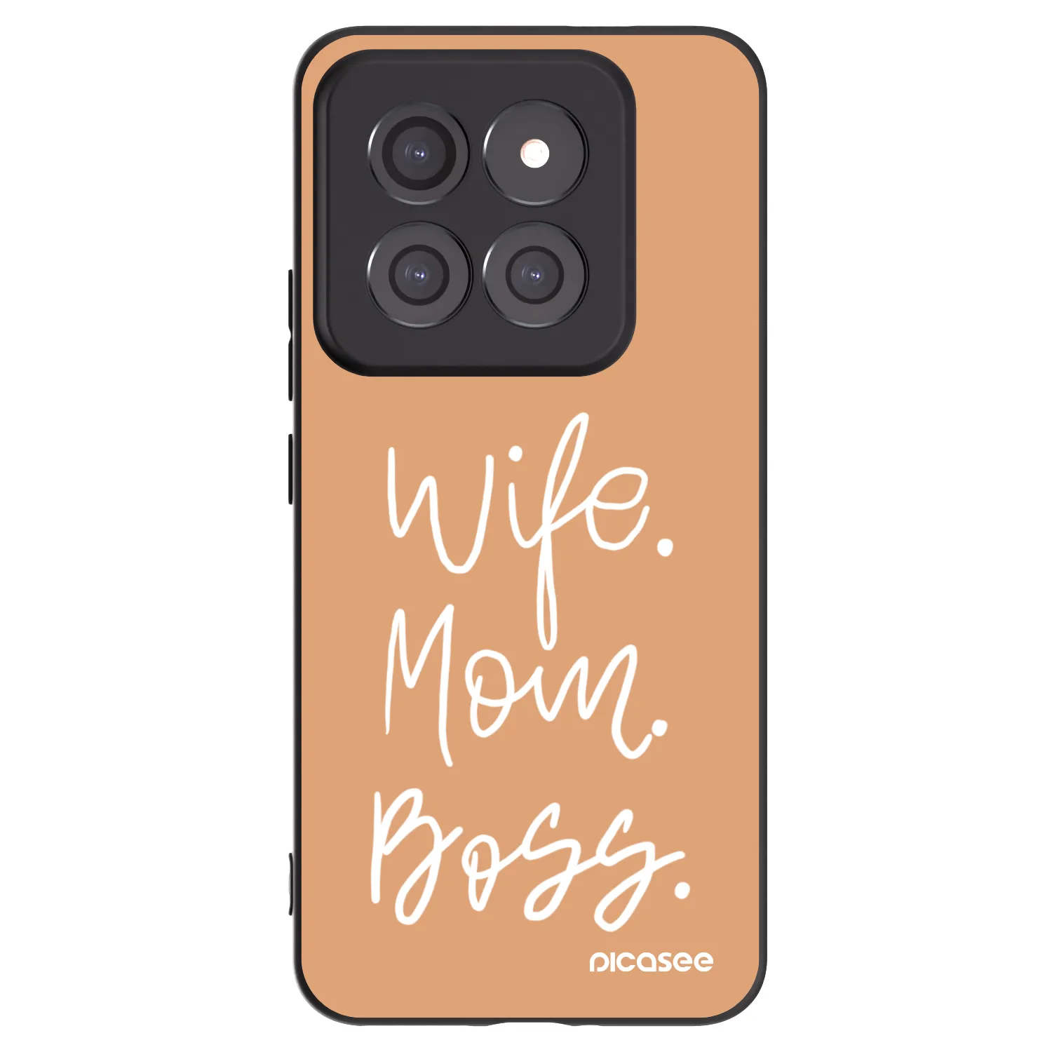 Picasee silikónový čierny obal pre Xiaomi 14 Pro - Boss Mama
