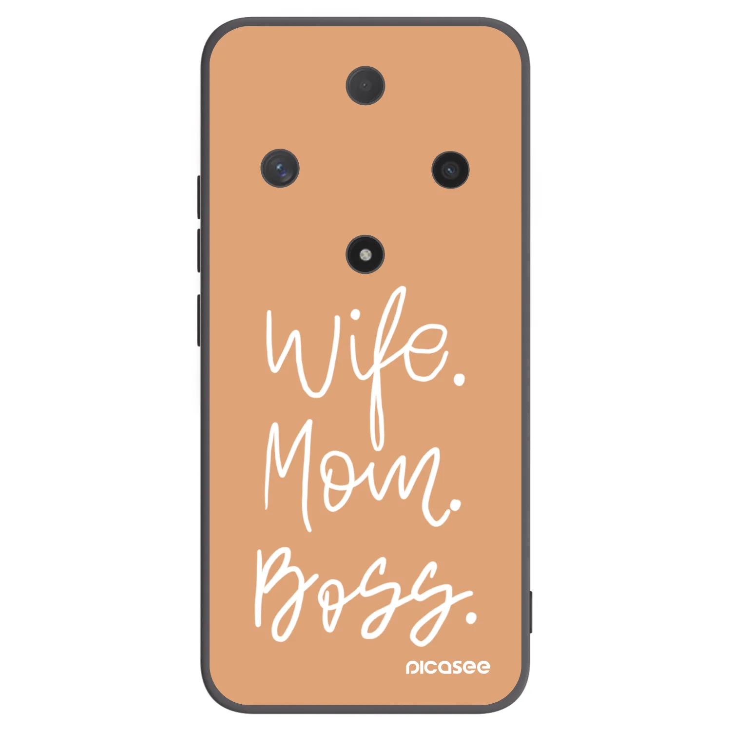Picasee silikónový čierny obal pre Honor Magic6 Lite 5G - Boss Mama