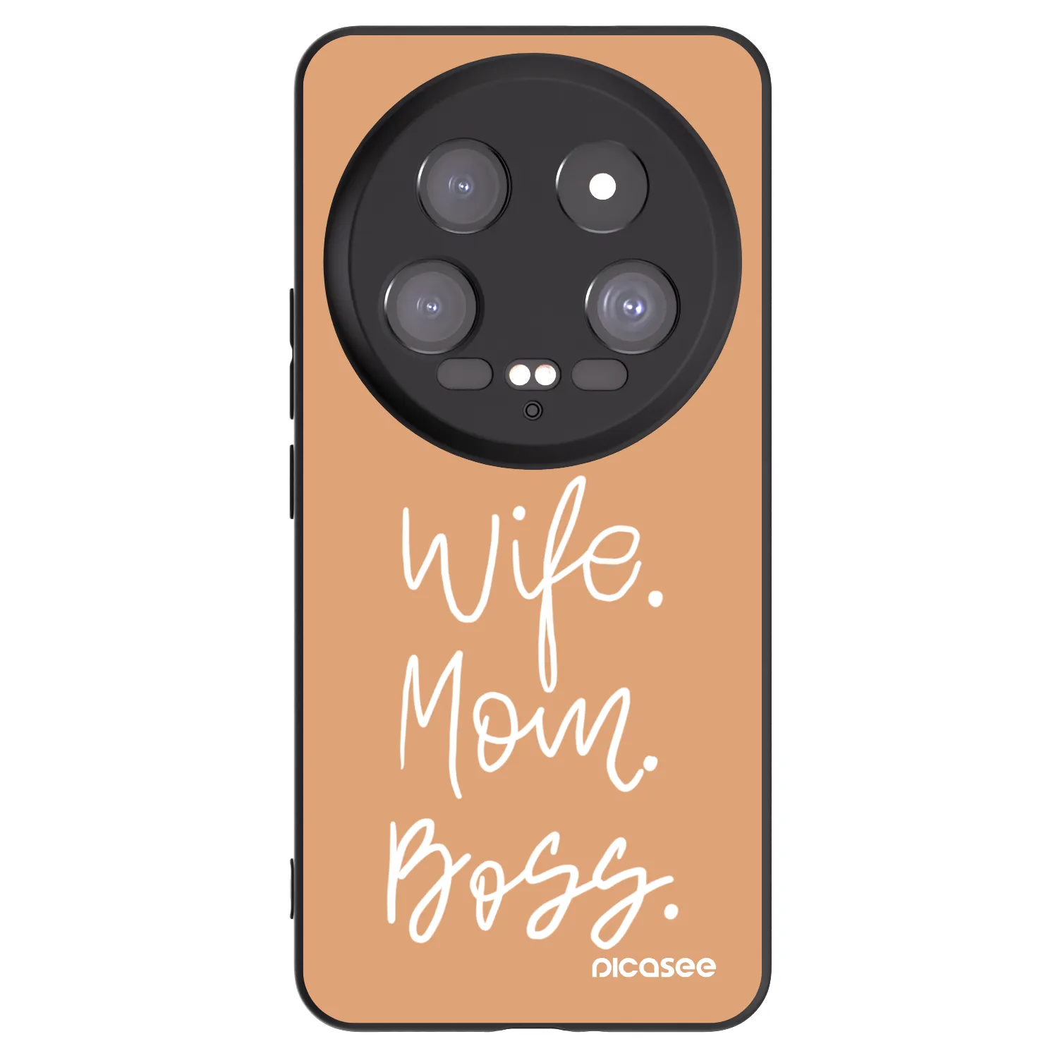 Silikónový čierny obal pre Xiaomi 14 Ultra - Boss Mama