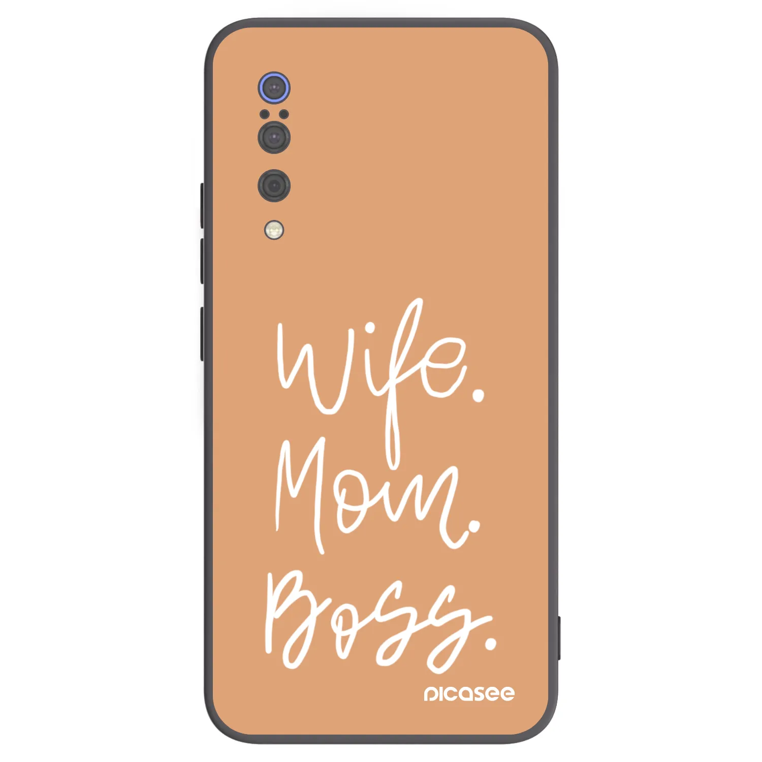 Picasee silikónový čierny obal pre Xiaomi Mi 9 - Boss Mama