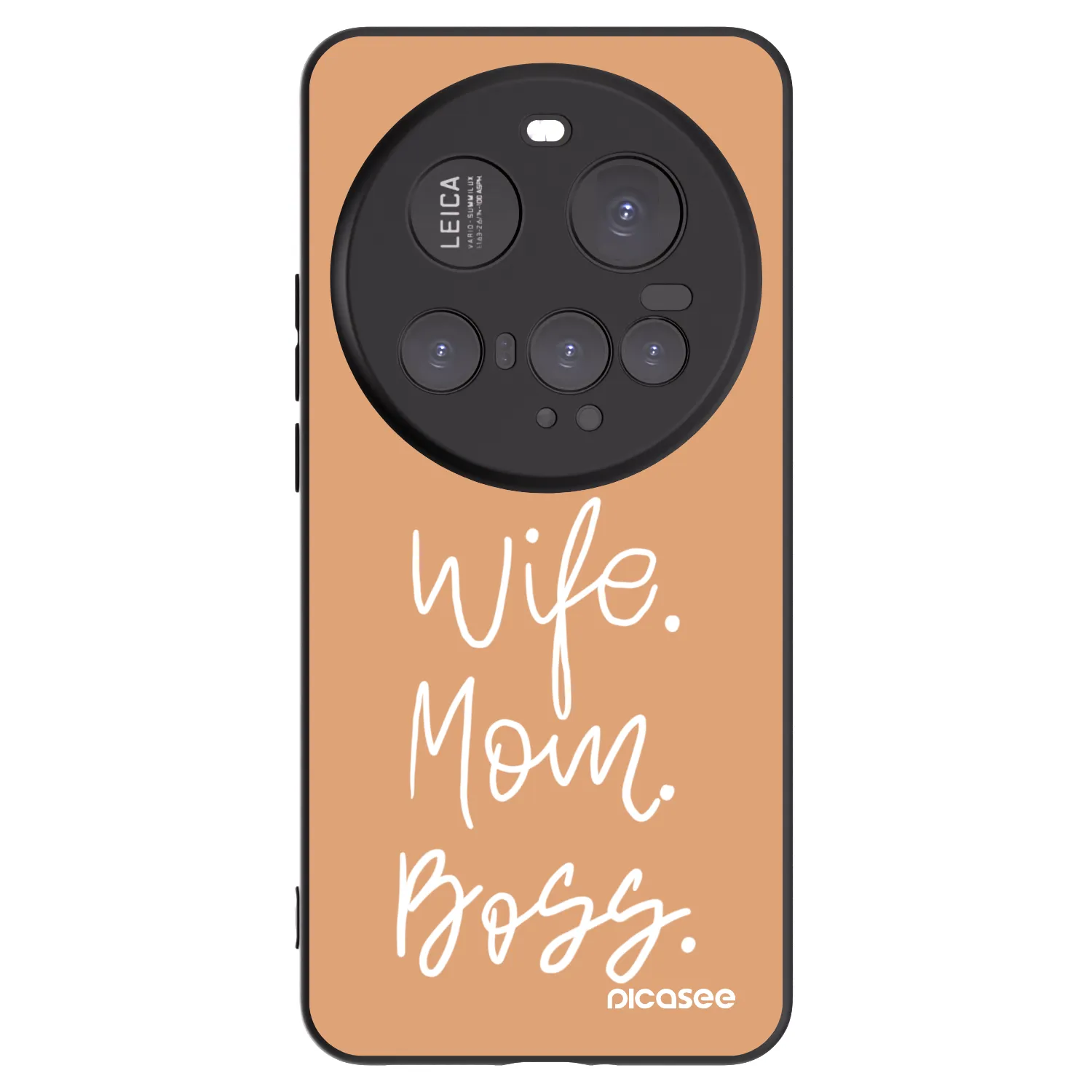 Picasee silikónový čierny obal pre Xiaomi 15 Ultra - Boss Mama
