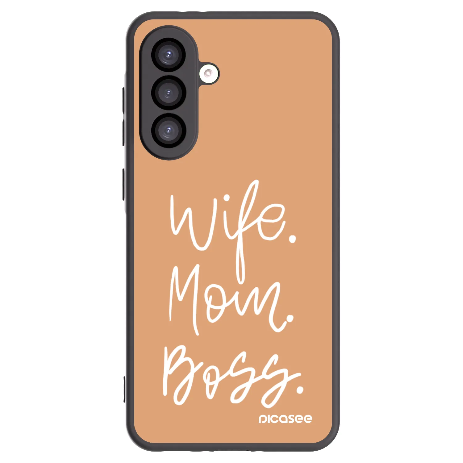 Picasee silikónový čierny obal pre Samsung Galaxy A26 5G A266B - Boss Mama