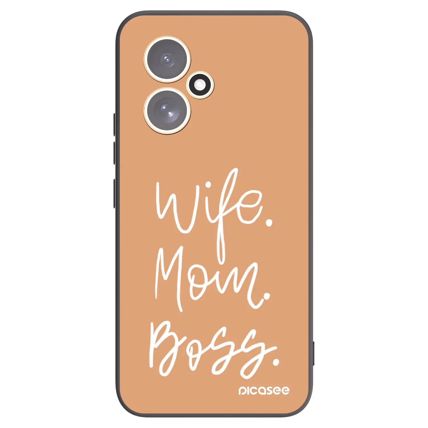 Picasee silikónový čierny obal pre Honor 400 5G - Boss Mama