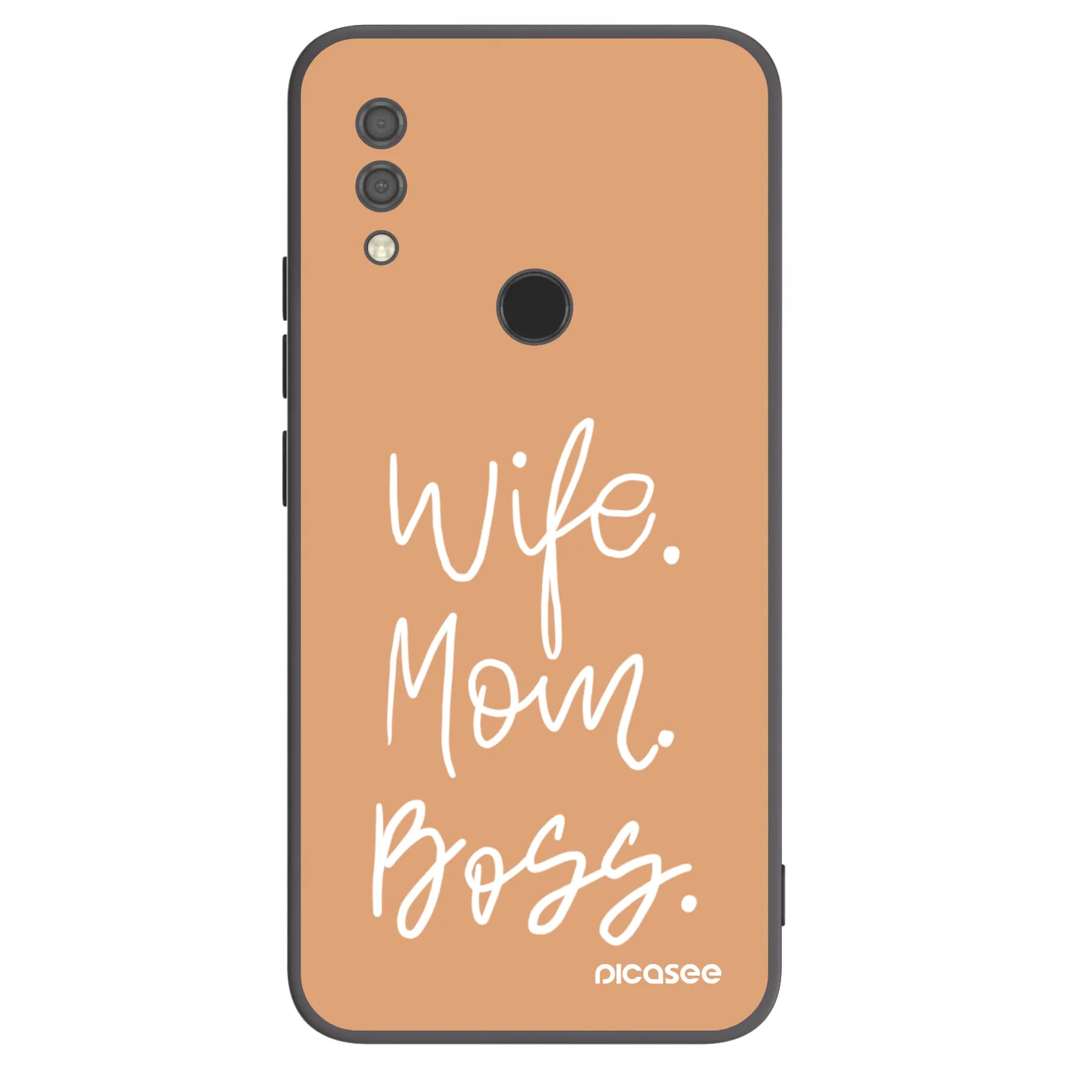 Picasee silikónový čierny obal pre Xiaomi Redmi 7 - Boss Mama