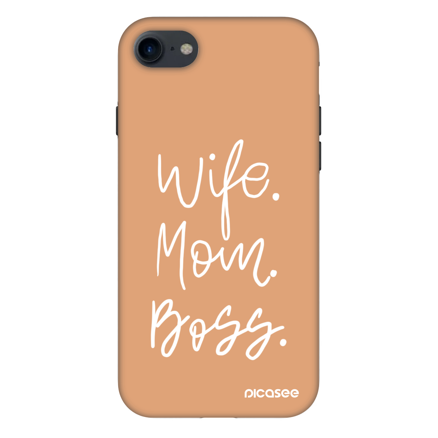 Picasee Fashion Case pre Apple iPhone SE 2020 - Boss Mama