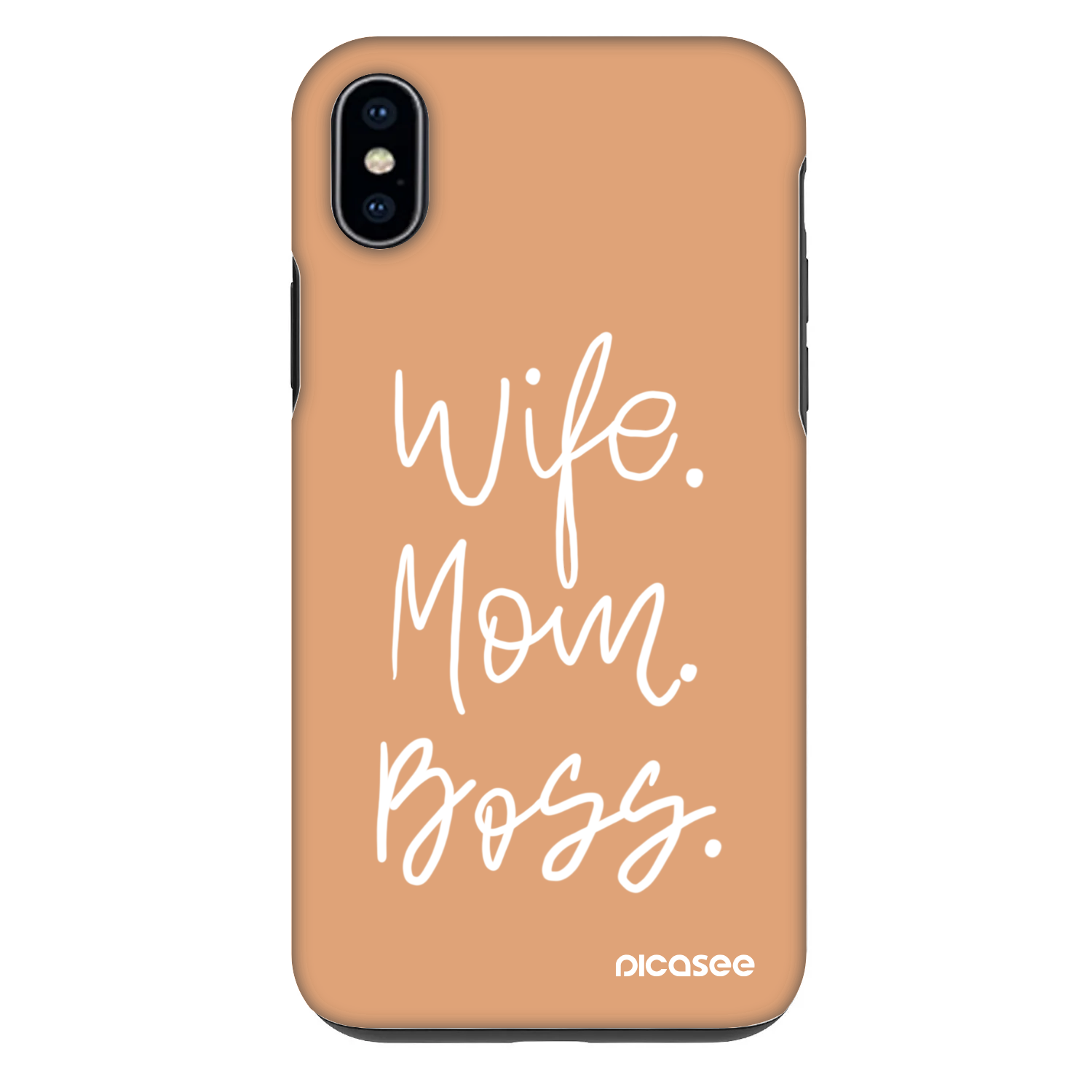 Picasee Fashion Case pre Apple iPhone XS Max - Boss Mama