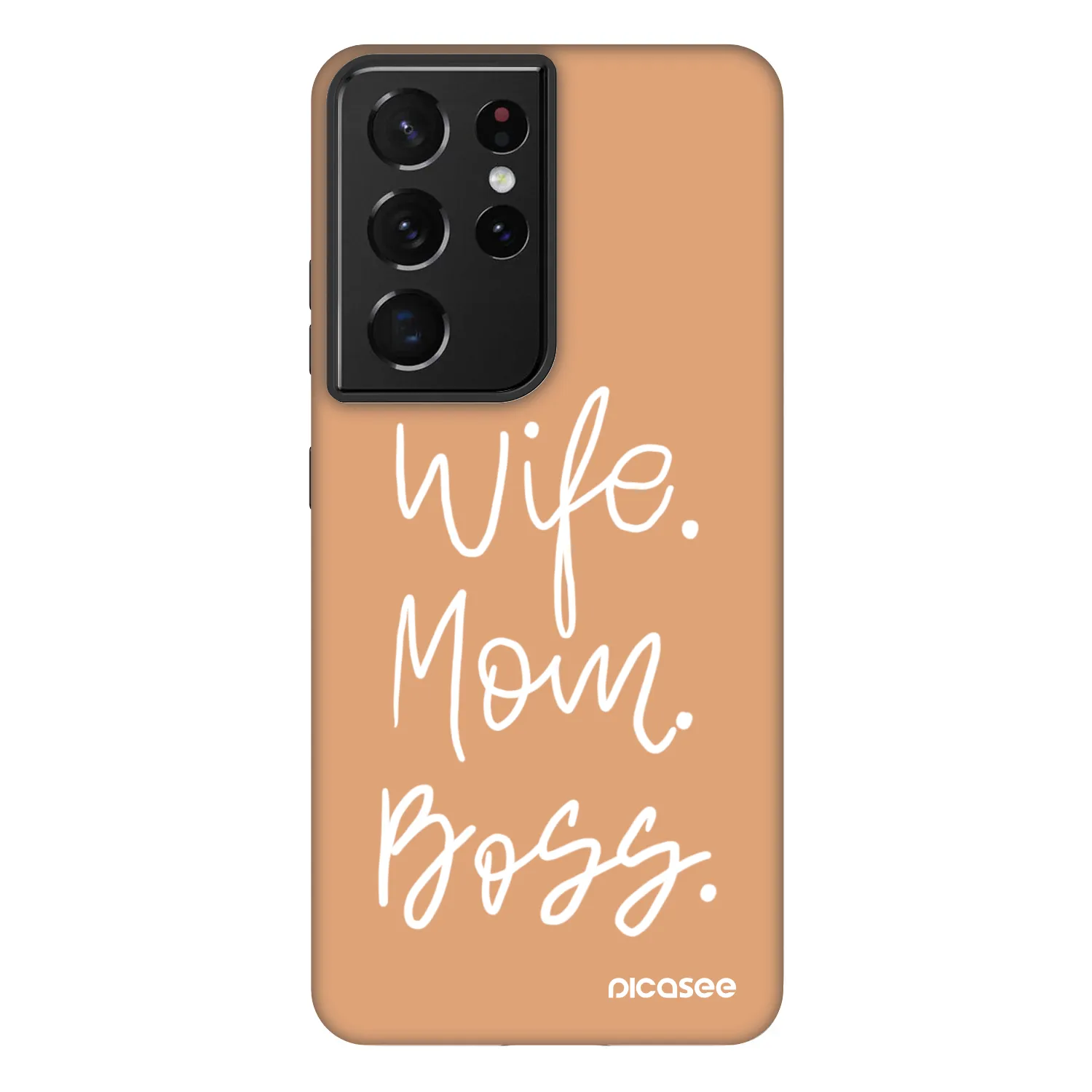 Picasee Fashion Case pre Samsung Galaxy S21 Ultra 5G G998B - Boss Mama