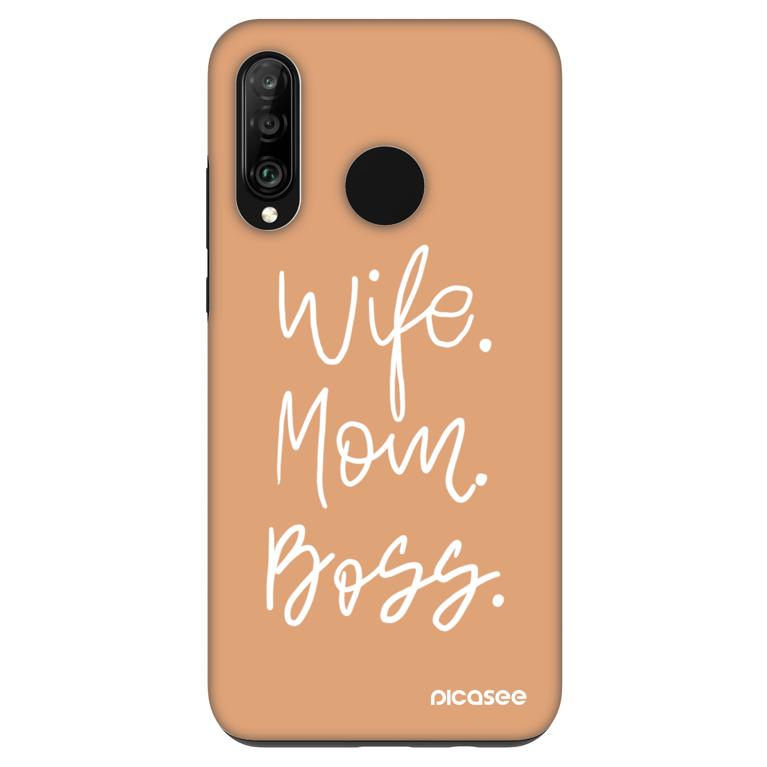 Picasee Fashion Case pre Huawei P30 Lite - Boss Mama