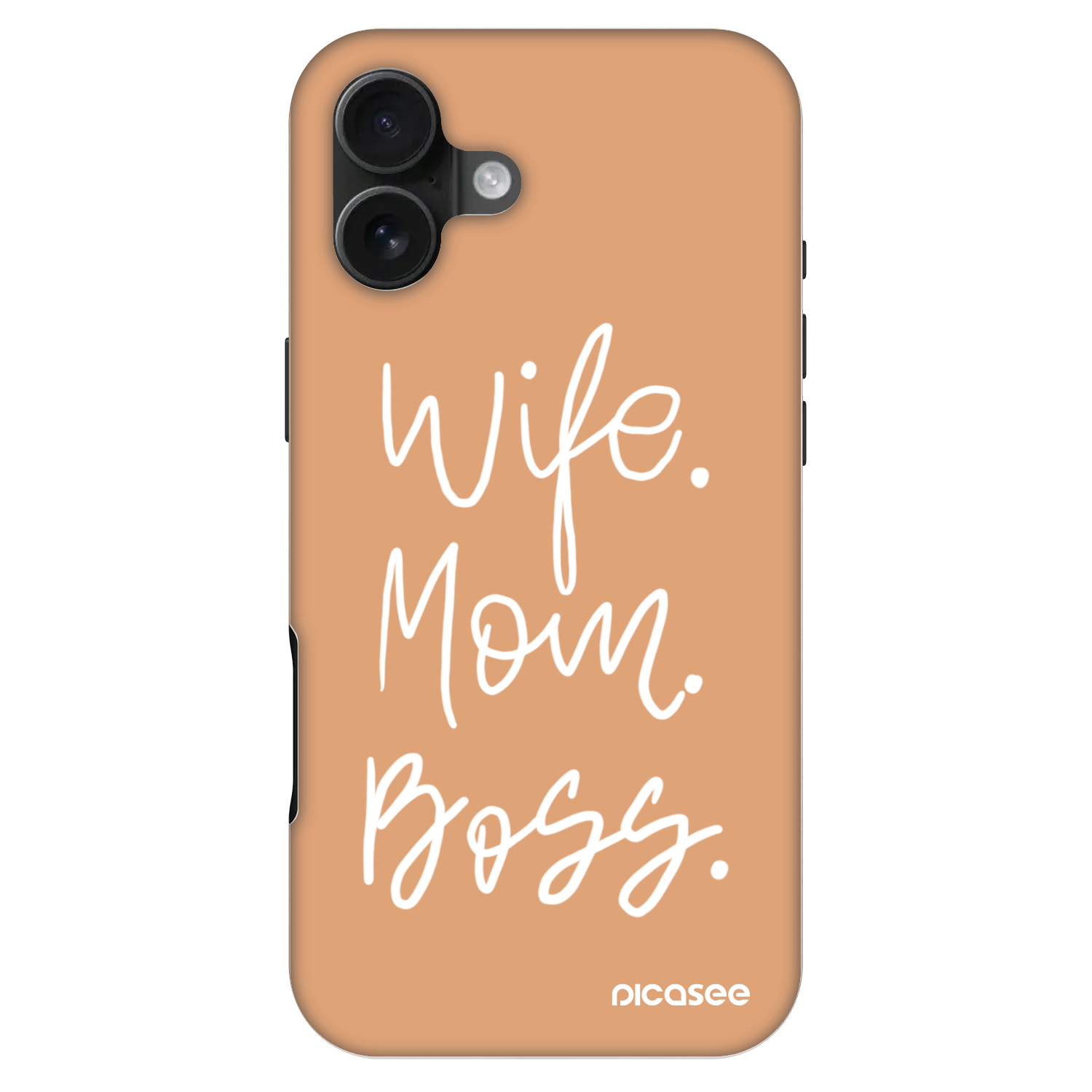 Picasee Fashion Case MagSafe pre Apple iPhone 16 Plus - Boss Mama