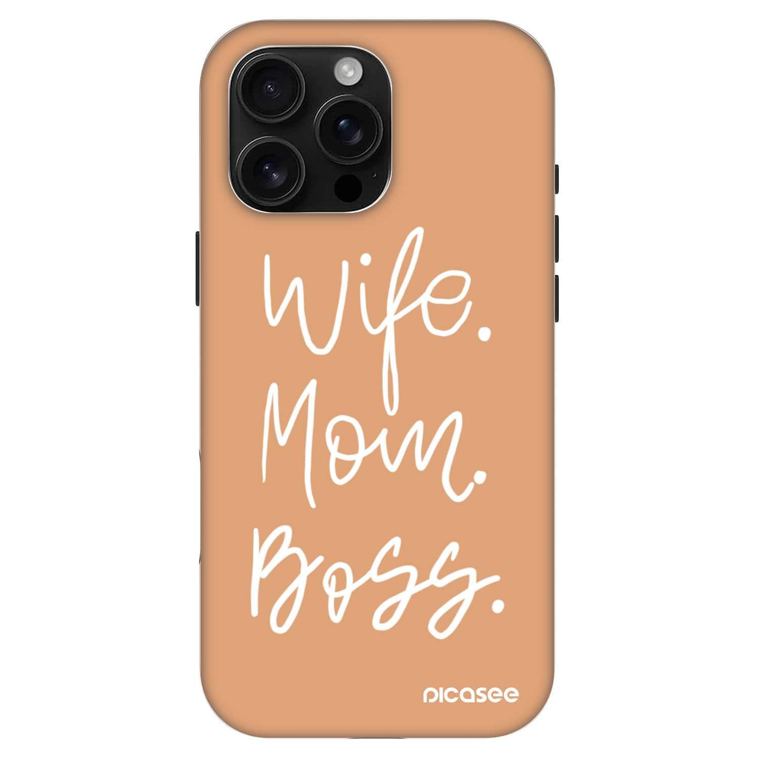 Picasee Fashion Case MagSafe pre Apple iPhone 16 Pro Max - Boss Mama