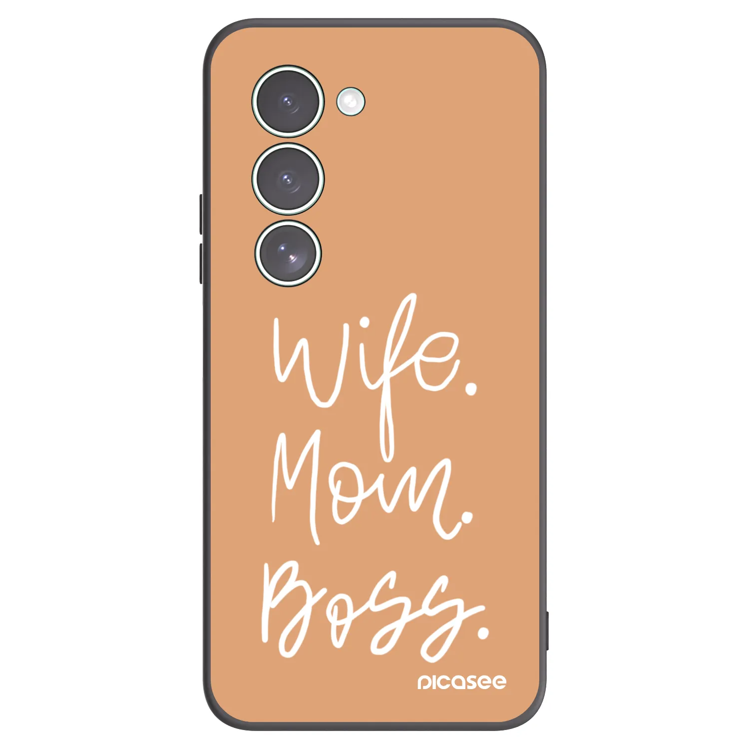Picasee silikónový čierny obal pre Xiaomi Redmi 15 5G - Boss Mama