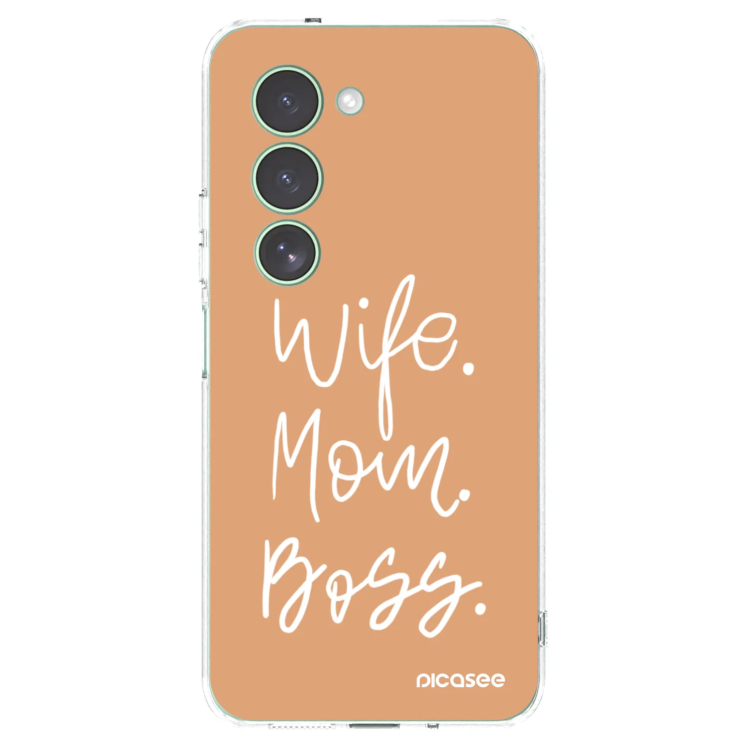 Picasee silikónový prehľadný obal pre Xiaomi Redmi 15 5G - Boss Mama