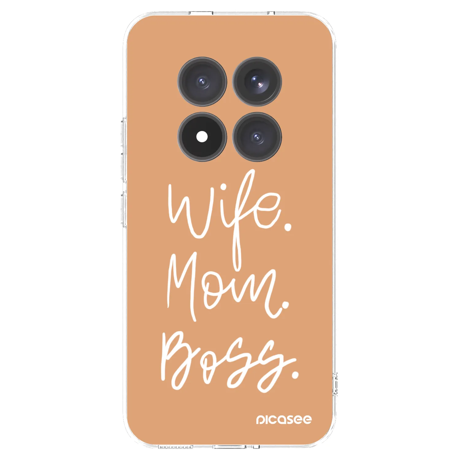 Silikónový prehľadný obal pre Xiaomi Redmi Note 15 Pro+ - Boss Mama