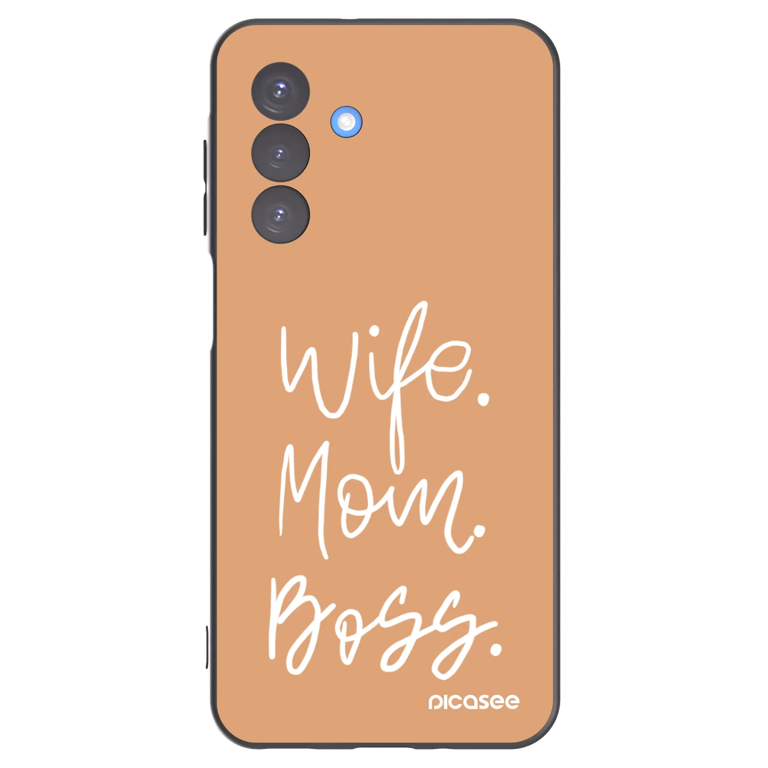 Picasee silikónový čierny obal pre Samsung Galaxy A17 5G - Boss Mama