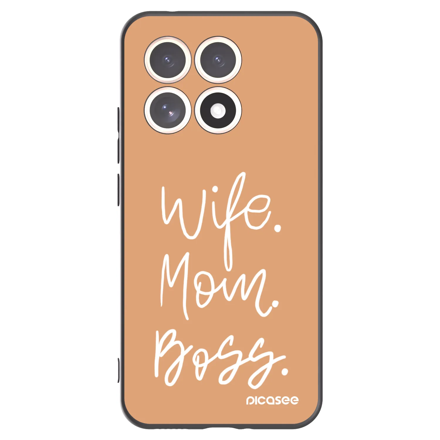 Picasee silikónový čierny obal pre Xiaomi 15T - Boss Mama