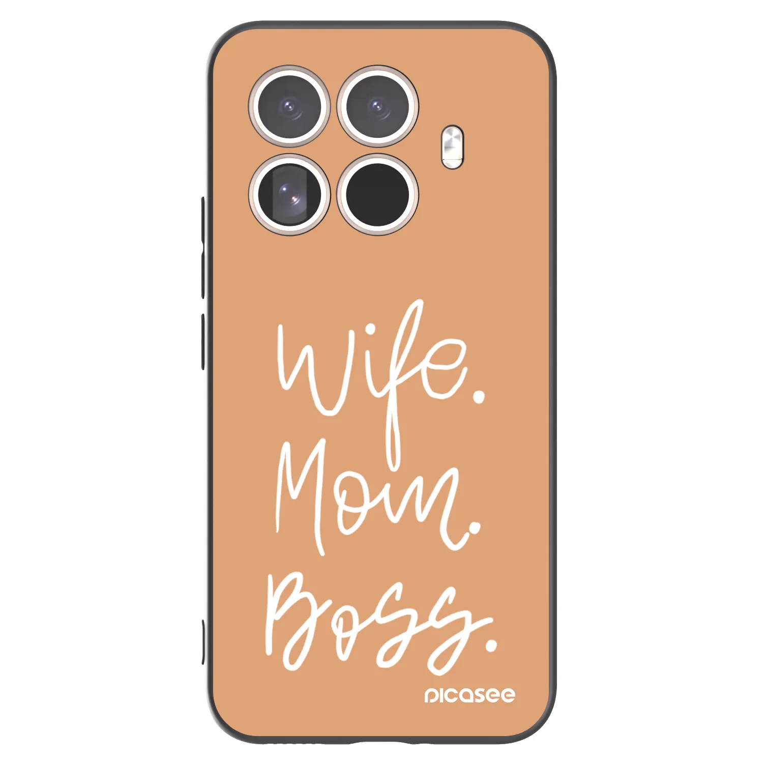 Picasee silikónový čierny obal pre Xiaomi 15T Pro - Boss Mama