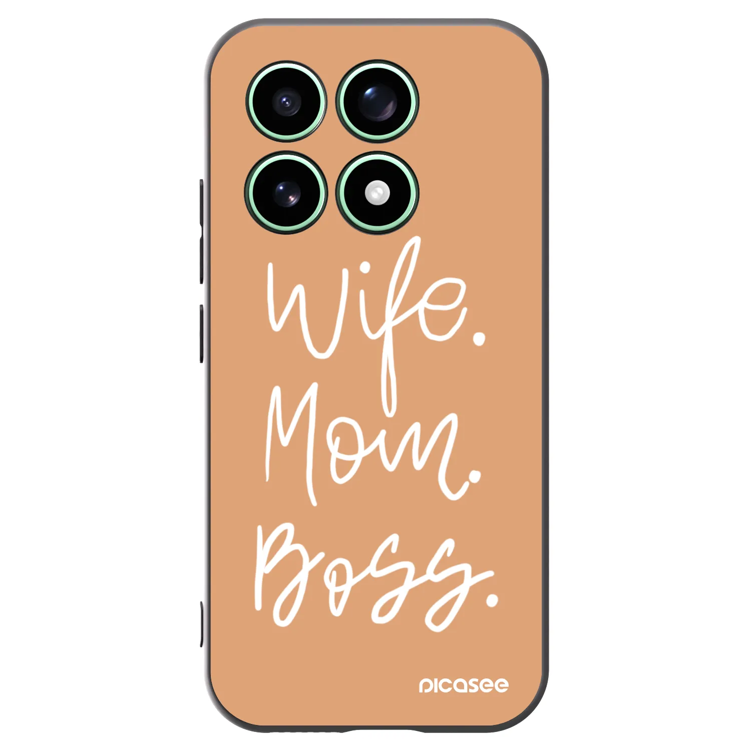 Picasee silikónový čierny obal pre Xiaomi 17 - Boss Mama