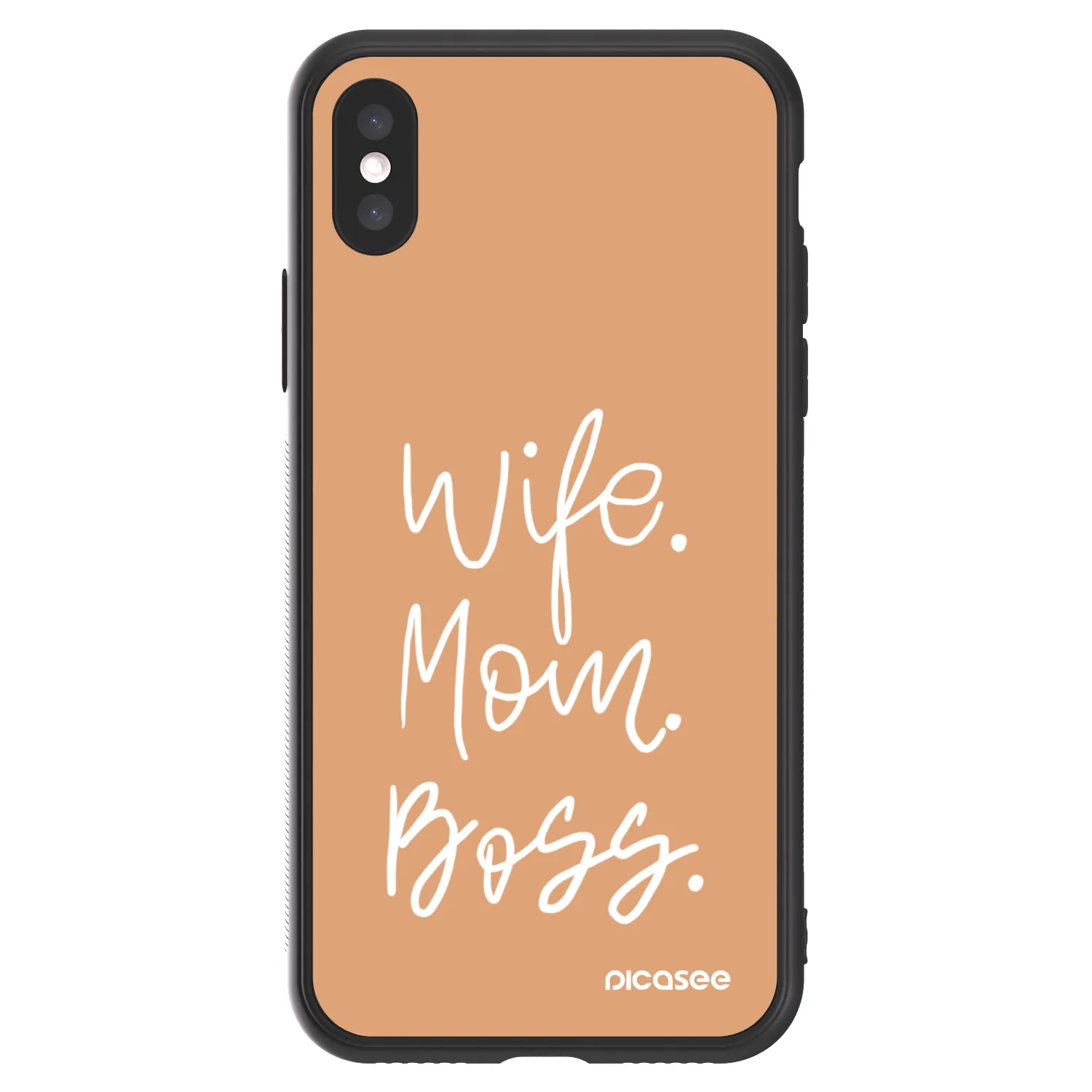 Picasee ULTIMATE CASE pro Apple iPhone X/XS - Boss Mama