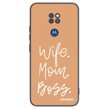 Obal pre Motorola Moto G9 Play - Boss Mama