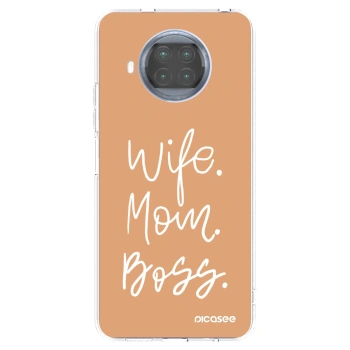 Picasee silikónový prehľadný obal pre Xiaomi Mi 10T Lite - Boss Mama