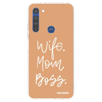 Obal pre Motorola Moto G8 - Boss Mama